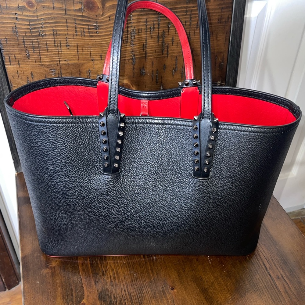 Christian Louboutin tote with removable pouch